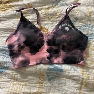 darc sport cherry blossom ghost cloud sports bra